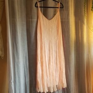 Torrid Runway Collection Light Pink Lace Dress